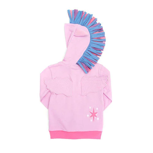 My Little Pony Little Girls& Twilight Sparkle Hoodie, Purple/Multi, 4