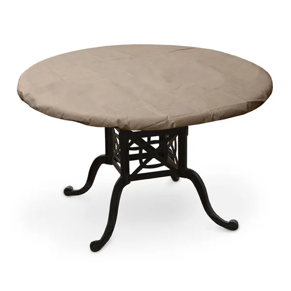 KoverRoos Round Table Top Cover, KoverRoos III, Taupe, 37360