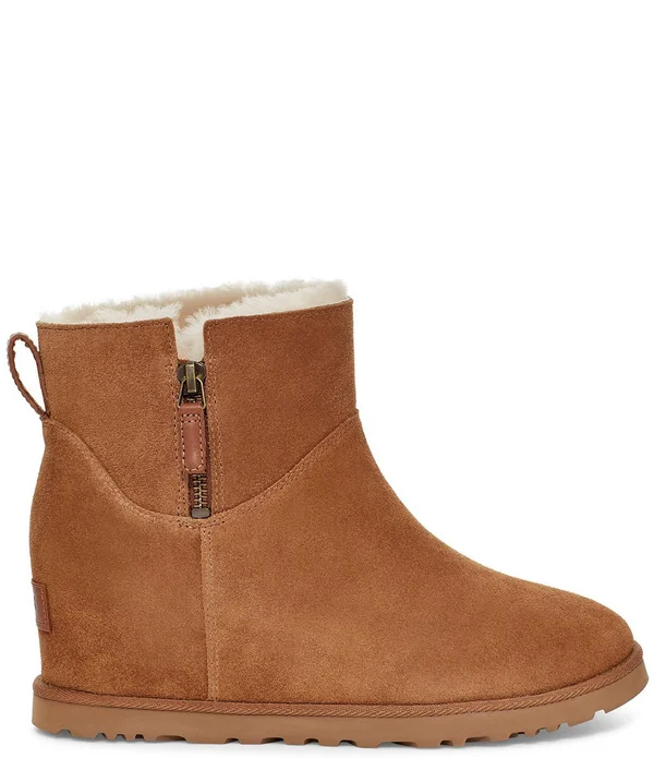 Ugg Classic Femme Zip Mini Grey 8.5