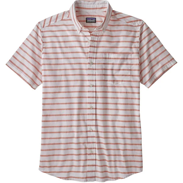Patagonia Men's Lightweight Bluffside Shirt Orange XXL