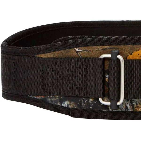 Schiek 2004 4 3/4x22 Nylon Weightlifting Belt - Camo (Small)