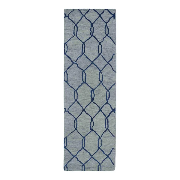 Kaleen Casablanca Rug Blue 8& x 11&