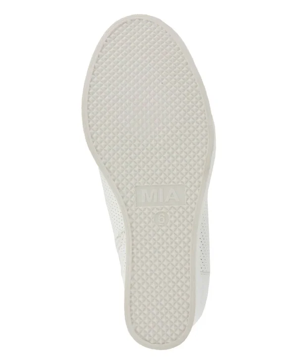 Mia Shoes Cristie Wedge, 11, White