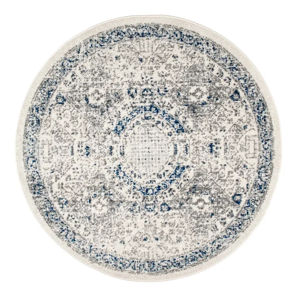 nuLOOM Minta Vintage Area Rug, 4& Round, Blue