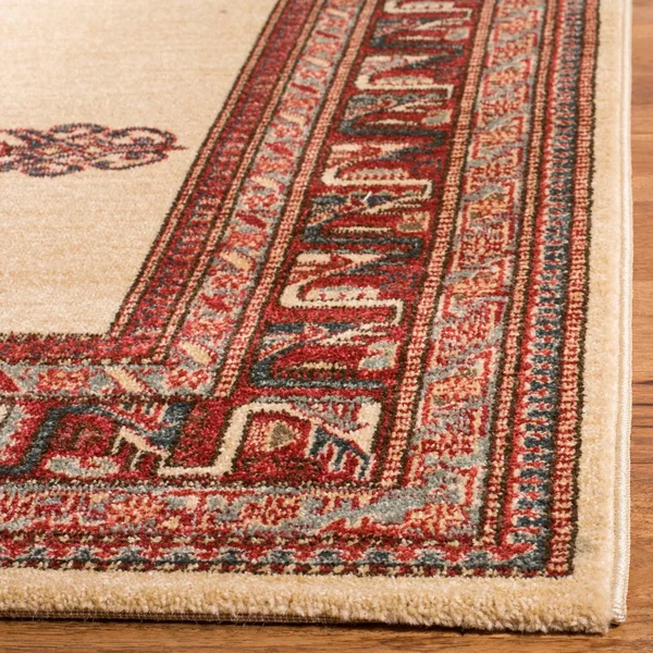 Safavieh Mahal MAH628Q 6&7x22 x 6&7x22 Square Red - Creme Area Rug