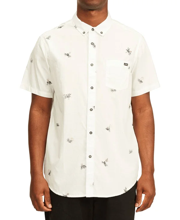Billabong Sundays Floral SS - Off White, Large