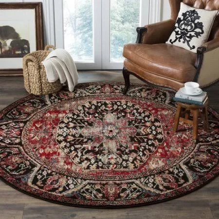 Bloomsbury Market McCall Red/Black Area Rug