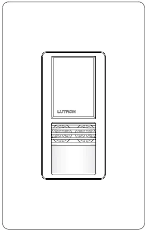 Lutron MS-A102-V-TC Single Circuit Vacancy Sensor - Terracotta