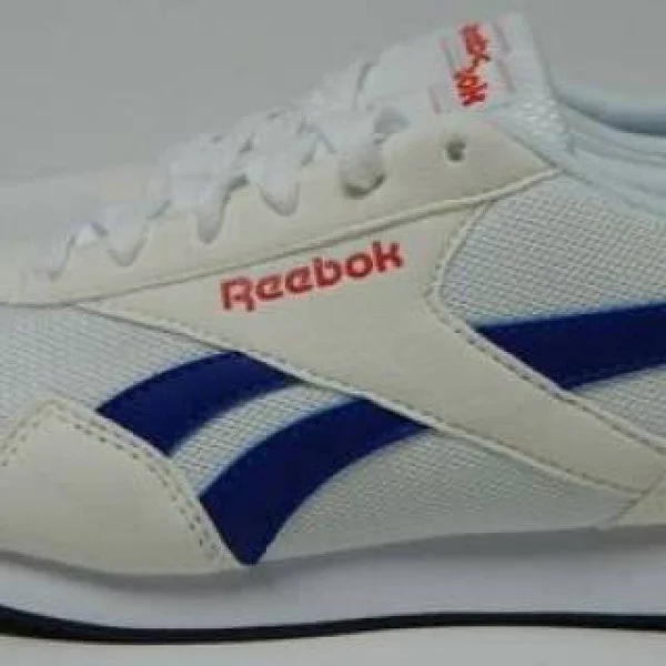 Reebok Classic Lace-Up Sneakers - Jogger, Size, 8 Medium, Wht/Cblt/Red