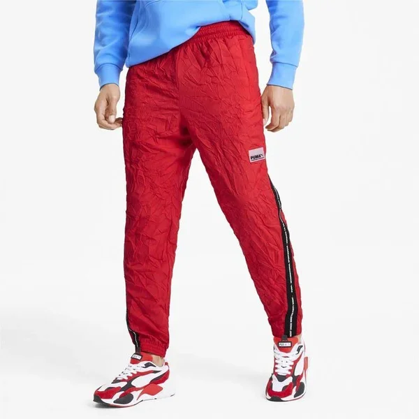 Puma Men Avenir Woven Pants Red SM