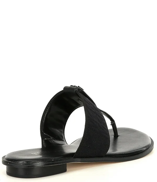 Michael Michael Kors Women's Verity Thong Sandals - Black - 10M