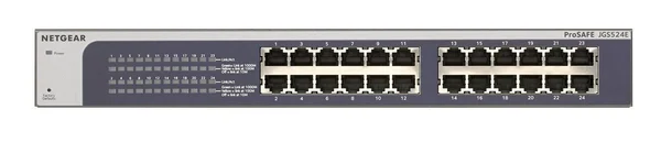 Netgear ProSafe Plus 24-Port Unmanaged Switch - Grey - JGS524E-200EUS