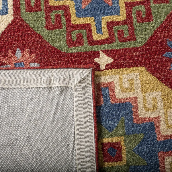 Safavieh Aspen Rug Collection APN802Q - Red, Blue - 8' x 10'