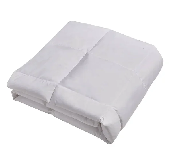 Kathy Ireland Light Warmth White Goose Feather and Down Fiber Comforter Twin