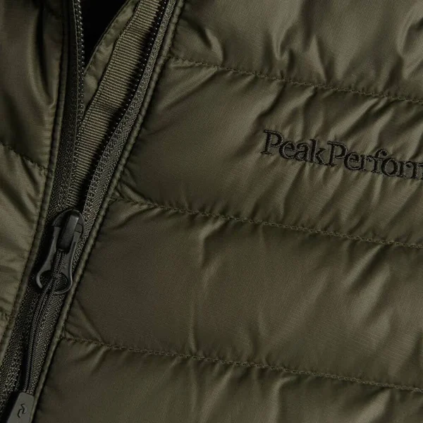 Peak Performance Frost Down Hooded Jacket - Green - Medium