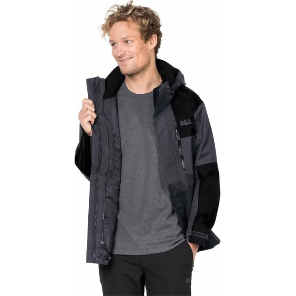 Jack Wolfskin Jasper Flex Jacket - Ebony