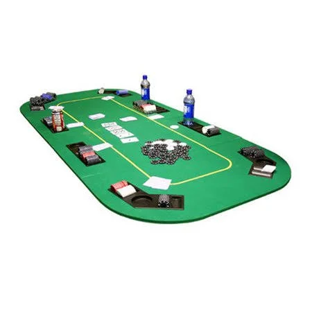 JP Commerce Texas Hold&em Folding Poker Table COVER - Green