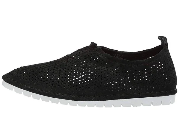 Kelsi Dagger Brooklyn Women's Royce Sneaker - Black Perforate, Size: 8