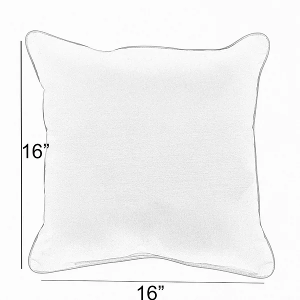 Moaic Sloane Teal 20 x 20-inch Indoor/ Outdoor Corded Edge Pillow Set