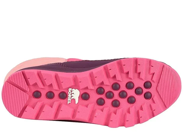 Sorel Youth Whitney Mid Boot - 5 - Rosewater, Ultra Pink