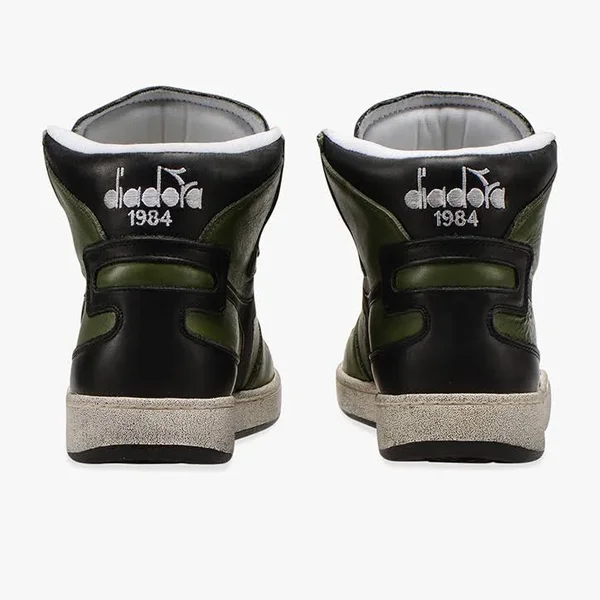 Diadora Mi Basket Used Green