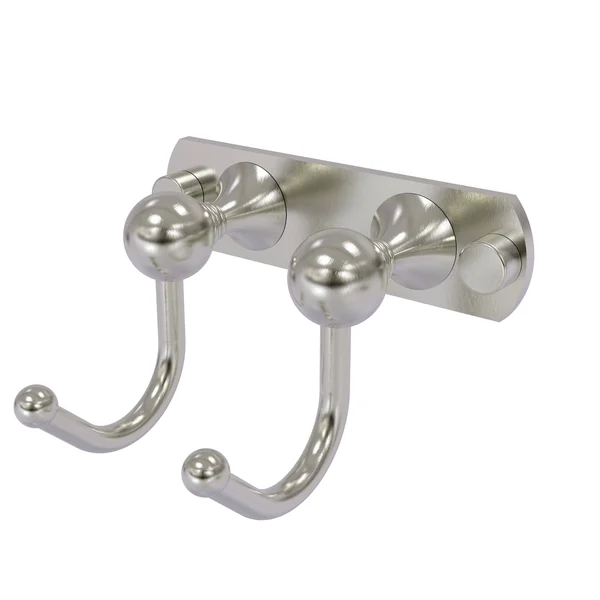 Allied Brass SL-20-2-PB Shadwell Polished Brass 2-Position Multi-Hook