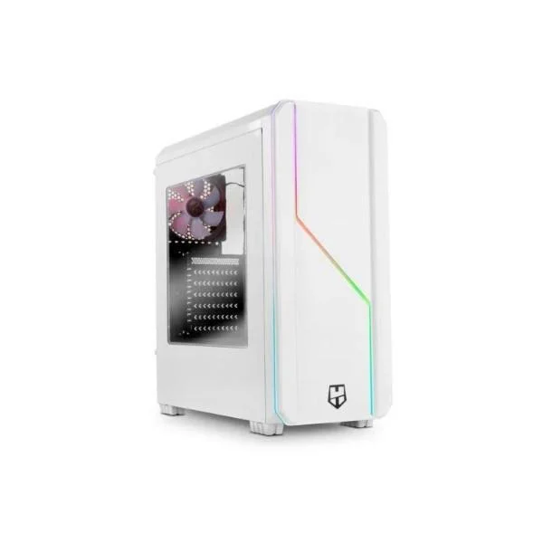 Micro ATX/ATX Midtower Case Nox NX Hummer MC Pro RGB LED - 46 x 47 x 20