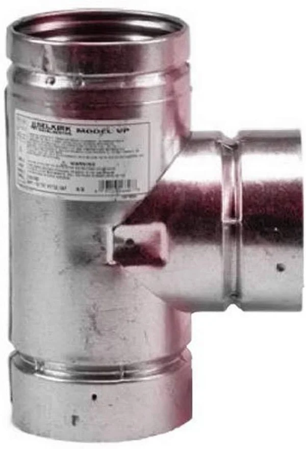 Selkirk 243100 Pellet Tee with Cap - 3 in.