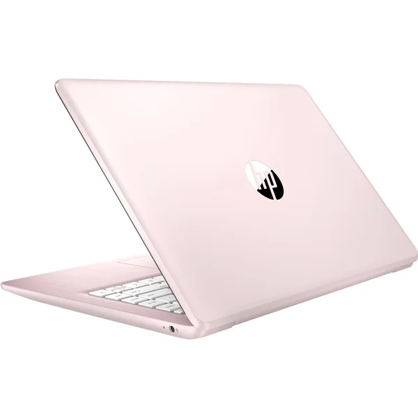 HP Stream 14-ds0040nr 14″ Notebook - A4 -9120e 1.5 GHz - 4 GB RAM - 32 GB SSD - Rose Pink/Champagne Pink Keyboard Frame/Vertical