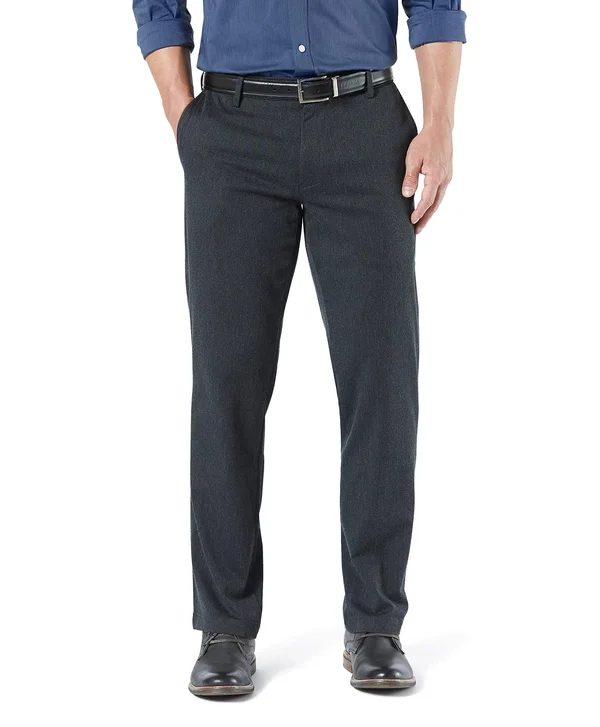 Dockers Men's Straight Fit Signature Lux Cotton Stretch Khaki Pant