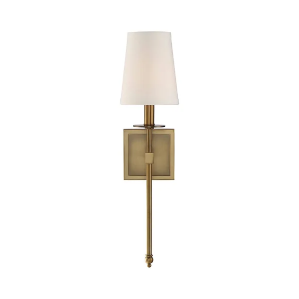 Savoy House-9-302-1-322-Monroe - 1 Light Wall Sconce Warm Brass