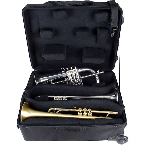 Protec IP301QWL Quad Trumpet iPac Case with Wheels