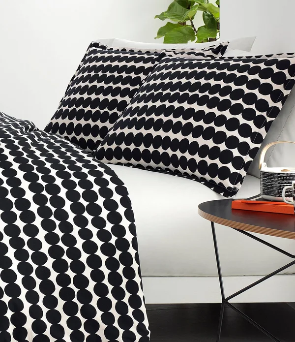 Marimekko Rasymatto Comforter Set, Twin - Black