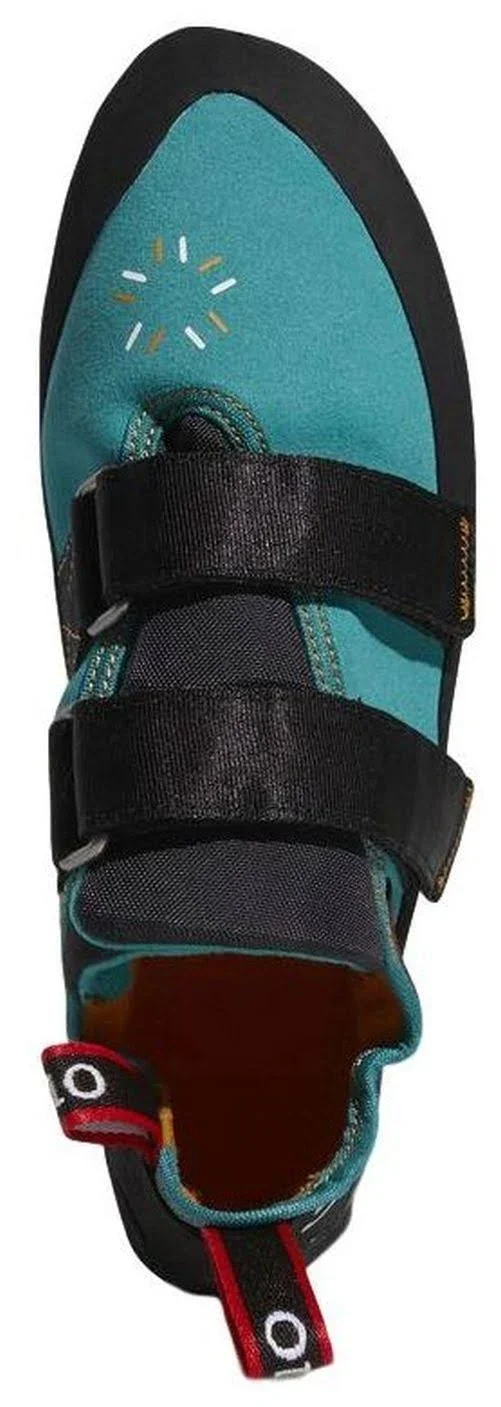 Five Ten Women's Anasazi LV Climbing Shoe - 7 - Collegiate Aqua - Black, Red