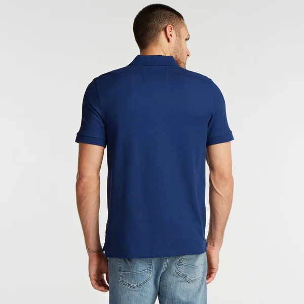 Nautica Men's Big & Tall Short Sleeve Solid Deck Polo Shirt