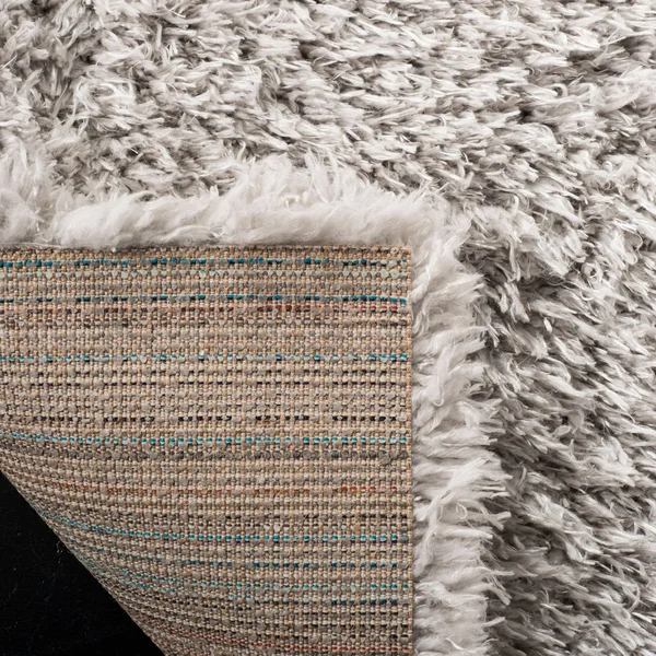 Safavieh Flokati Shag Mia 2.75-Inch Thick Rug - 2&3x22 x 10& Runner - Ivory