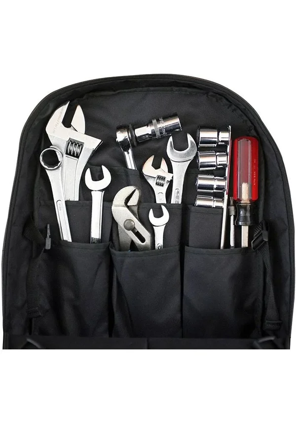 Mojo Detroit Tigers 18 in. Tool Bag Backpack - Black 3651832