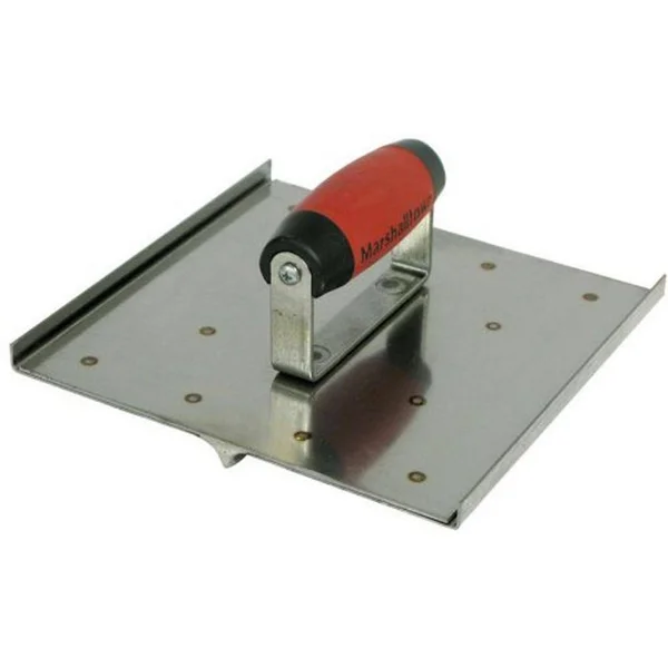 Marshalltown 8-in x 8-in Stainless Steel Concrete Groover, CG81814D
