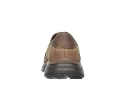 Skechers Men's Relaxed Fit Glides Calculous Slip On, Desert