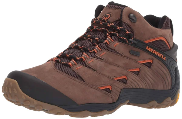 Merrell Men's Chameleon 7 Mid Waterproof - Size: 11.5, Dark Earth