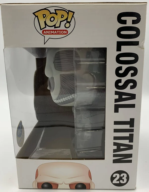 Funko Pop! Animation - Attack on Titan Vinyl Figure - Colossal Titan (Black/White - 6 in)*Exclusive*