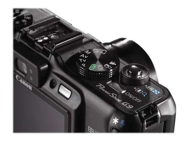 Canon PowerShot G9 12.1 MP Digital Camera - Black
