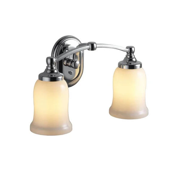 Kohler 11422-CP Bancroft Double Wall Sconce - Polished Chrome