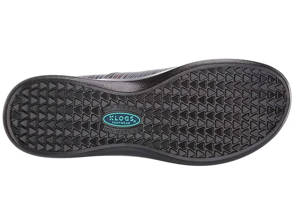Klogs Women's Leena Slip On - Size: 9.5, Blurred Line/Black Os Leather
