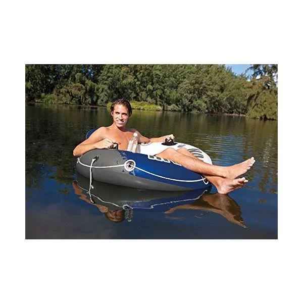 Intex River Run I Inflatable Water Floating Tubes - 2 Pack