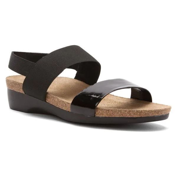 Munro Women's Pisces, Black Fabric/Patent Size: 11 N