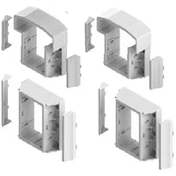 Deck Railing Finyl Line T-Top Vinyl White Round Level, 6 ft. x 36 in.