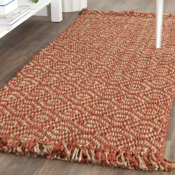 Safavieh Natural Fiber Rust (Red) Area Rug; 6& x 9&