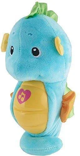 Fisher-Price Soothe & Glow Seahorse, Blue