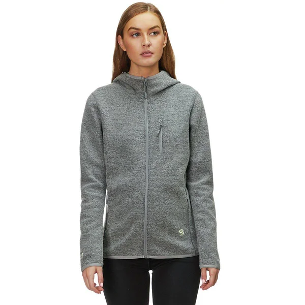 Mountain Hardwear Women's Hatcher Full Zip Hoody Manta Grey S